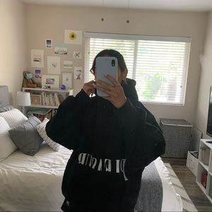 L BLACK PLEASURES HOODIE